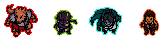 Sibilant Player Characters